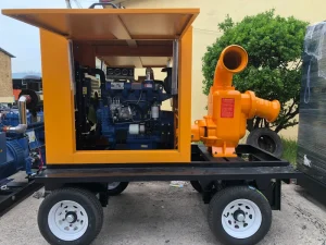Diesel Generator Set 1/3 Phase Trailer Type 80KVA 100KVA Power Output Auto Start ATS Single Phase 220V-400V Low Noise