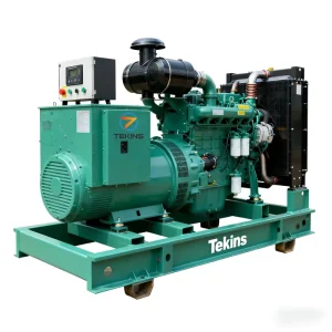 Diesel Generator Set 12 16 18 KW 15 20 22.5 KVA 3 Phase 50 Hz 220 400 V Open Type 100% Copper Alternator ATS Residential Backup