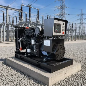 Diesel Generator Set 20KW Open Frame Water Cooled Diesel Genset