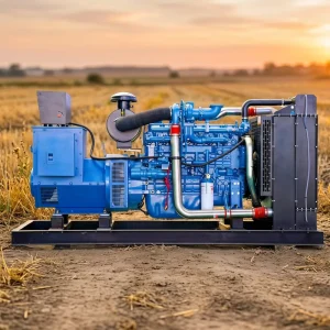 Diesel Generator Set 20kW 25kVA Yuchai Engine Sea Water Cooling Electric Start Silent Open Frame