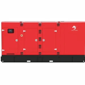 Diesel Generator Set 25kVA 30kVA 40kVA 3 Phase Silent Canopy Fuel Tank Base Frame Integrated Design for School Backup Power