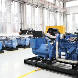 Diesel Generator Set 50 100 200 500KW Three Phase Silent Type Industrial Open Frame with Weichai Yuchai ATS