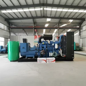 Diesel Generator Set 500KW 1500KW Auto Start ATS 50/60Hz Super Silent Mobile Container Type with 95% Efficiency