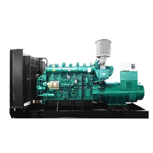 Diesel Generator Set 500KW 50Hz Auto Start Remote Control with ATS and Silent Box