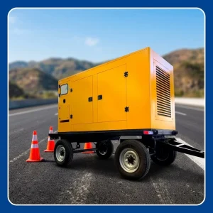 Diesel Generator Set 50kW With Engine & Pump Three phase Four wire Electric Start For Camping Residential Use