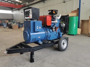 Diesel Generator Set CE ROHS UKCA 50kW Open Frame 50 60Hz Super Silent Auto Start ATS 1500 1800RPM Controller Included Supplier