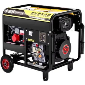 Diesel Generator Set Household 220V Single Phase 3/5/6/8KW/10KW Three Phase 380V Dual Voltage Outdoor