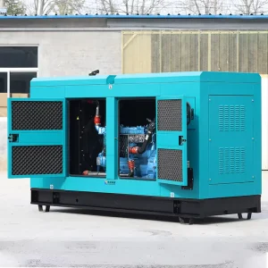 Diesel Generator Set Soundproof Silent Water Cooled Electric Plant 35Kw 40Kw 60Kw 100Kw Electric Generators For Residential Home