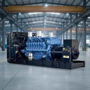 Diesel Generator Set Water Cooled Three Phase 50 60Hz 415V 12V Start Silent Type Open Frame ATS 1800 RPM Mobile Trailer Option