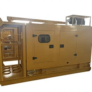 Diesel Generator Set with Brand Engine 25kW 50kW Soundproof Silent Type with Cover