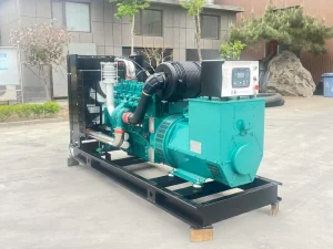 Diesel Generator Sets 30 1200kW Open Type Self Starting All Copper Brushless Commercial Use 50 60Hz