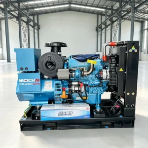 Diesel Generator Silent 30kva 22kw Open 50Hz 3phase OEM Portable Generator with ATS ISO9001 Certified
