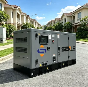 Diesel Generator Silent Set 20kW 30kW 50kW 60kW 3 Phase Water Cooled ATS Industrial Backup Low Noise Power Genset Manufacturers