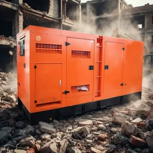 Diesel Generator Silent Type Auto Start 60KVA 80KVA 100KVA Open Frame Water Cooled 50 60Hz 480V DC Remote Start ATS