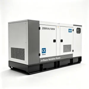 Diesel Generator Super Silent Open 30KW 50 150 20 40kva 220 380v Diesel Generator Set
