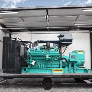 Diesel Genset Open Frame 1000KVA 1650KVA 50Hz 230 400V 1500 RPM Powered QSL9 G2 Diesel Generator Set