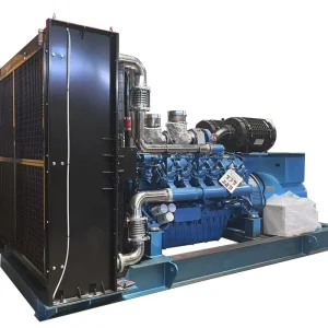 Diesel Silent Type Generator Set All Copper Motor Three Phase Water Cooled Marathon Alternator Auto Start 1375KVA