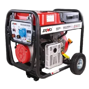 Diesel Welding Generator 5kw Power Frequency 200A Diesel Engine Welding Machine