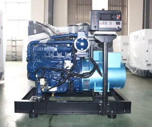 Direct Factory Oringinal Weichai 30kw 37.5kva 3 Phase 50 60hz Open Type Diesel Generator Set with Water Cooled for Home Villa