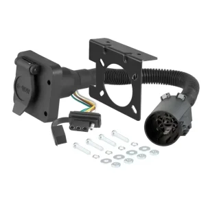 Dual Output 6 & 4 Way Connector (Plugs Into US CAR) #55664