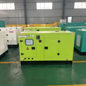 Durable 4 Cylinder Diesel Generators 15 KVA 20KW 25KW 30KVA 50KW 100 kva Silent Diesel Generator With 8 Hour Fuel Tank Industry
