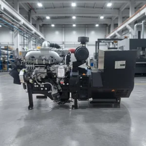 Durable 60kW Turbocharged 4 Cylinder Diesel Water Cooled Open Frame Generator ATS 380V 50Hz 24V 12V DC Electric Start Remote