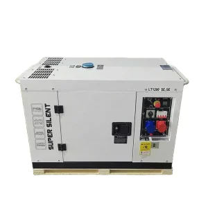 Durable Soundproof 10KW Diesel Generator Set Three Phase 1500RPM 50 60Hz Electric Start Stable Voltage Genset