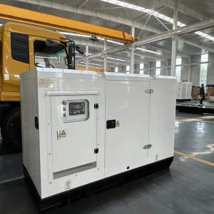 Durable Soundproof 40KW Diesel Generator Set Three Phase 1500RPM 50/60Hz Electric Start Stable Voltage Genset