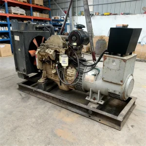 Durable Used 62.5kVA 50KW Diesel Generator Set 50kW for Backup Power