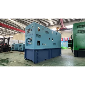 EPA Certified 100kW Diesel Genset 3 Phase Soundproof Generator Auto Start ATS Engine Heater 24 Hour Fuel Tank
