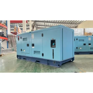EPA Certified 25kW 45kW Diesel Generator Set Silent 3 Phase US Standard Receptacles UL Listed ABB Breaker ATS
