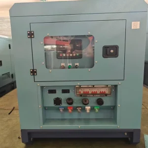 EPA Certified 25kW 45kW Silent Diesel Genset 12 Hour Fuel Tank ATS Door Safety Shutdown UL Waterproof Outlets ABB Breaker