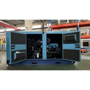 EPA Certified Diesel Generator Set 25kW 45kW 56kVA Silent 3 Phase UL Waterproof Outlets Door Safety Interlock ATS