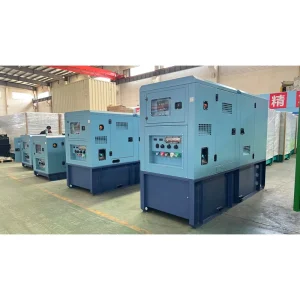 EPA Certified Silent Diesel Generator Set 100kW 125kVA 175kVA 3 Phase Double Bottom 24 Hour Fuel Tank ATS Standby Generator