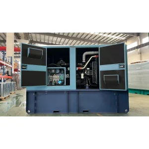 EPA Certified Silent Diesel Genset 100kW 3 Phase Heavy Duty Industrial Generator Engine Heater ABB Breaker