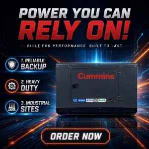 EPA Cummins 20 Kva Silent Diesel Generator Set with Remote Start Industrial Backup Power Low Noise for Factory and Construction