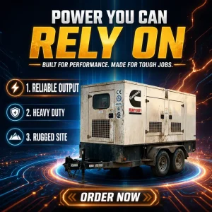 EPA Cummins Weichai 30KW 50KW 100KW Super Silent Open Frame Diesel Generator 12V 24V 48V DC Remote Start Water Cooling Genset