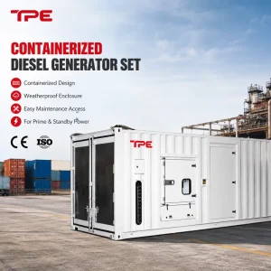 EPA Tier 4 1500RPM 1800RPM Water Cooling Silent Diesel Generator Fast Installation Off Grid Generator for Industrial Plant