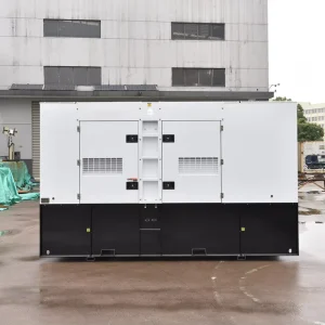 EPA Tier 4 Water Cooled 10kva-1000kva Silent Type Diesel Generator with Fuel Tank Base and AMF Panel