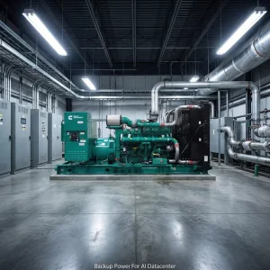 EPC Datacenter Silent Diesel Generator with Auto Start Water Cooled 24 7 Operation Industrial Use 50 60Hz