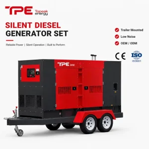 EU Stage V 100kva 200kva 300kva Diesel Generator 24 7 Operation Ready with AMF Panel and Digital Controller