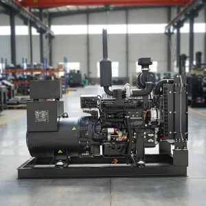 Easy Maintenance 50kW 50Hz AC Water Cooled Turbocharged 4 Cylinder Open Frame Generator 12 24V DC Electric Start