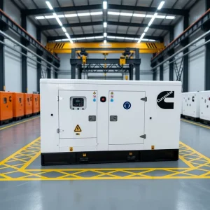 Electric Diesel Generator 90KVA 70KW Super Silent Auto Start 1500 RPM 1800 RPM Set Powered by 6BT5.9 G2 Engine with ATS