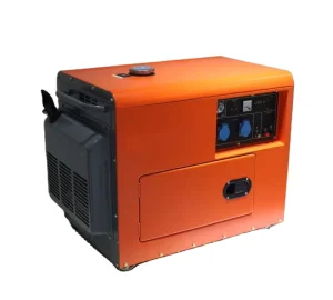 Electric Power Portable Single Cylinder Super Silent 6kw 7kw Soundproof Diesel Generator Set for Home