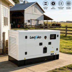 Electric Start 40kVA 50kVA 60kVA Water Cooled Diesel Generator For Household & Farm Emergency Use