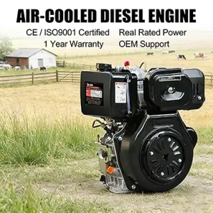 Electric Start Diesel Engine 10HP 15HP 20HP Single Cylinder Air Cooled