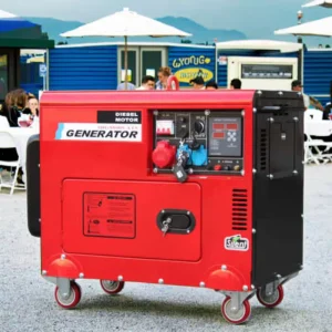Electric Starting 5KW 7.5KW 10KW Water cooled Air cooled Open Frame 50 60Hz Small Household Diesel Generator Set Silent