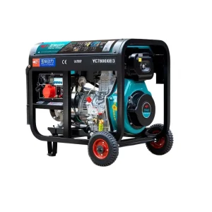Electric Starting Diesel Generator 3KW 5 6 8 10 kW Single phase 220V Three phase 380V Silent Household Use
