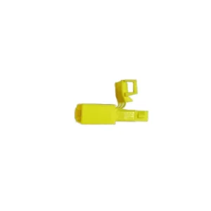 Electric Vehicle Connector Multifunctional Automotive Accessories Yellow Plastic