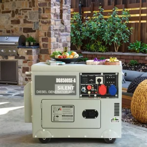 Electrical Generators for Home Super Silent Diesel Generator 5-12kva All Copper Auto Start Open Frame ATS